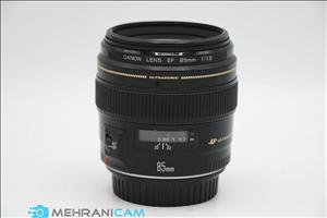 لنز دست دوم کانن Canon lens 85mm F1:1.8