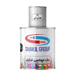 رنگ اپوکسی طوسی براق شکیل کد SH-GRY وزن 1.2 کیلوگرم به همراه هاردنر