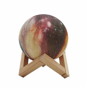 چراغ خواب طرح کره ماه مدل 3D Moon کد 004