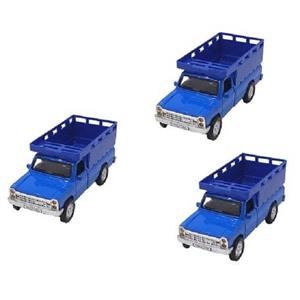 ماکت ماشین بازی مدل نیسان آبی بسته 3 عددی