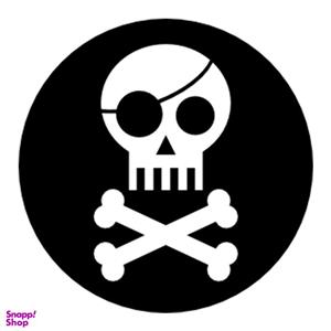 برچسب بدنه خودرو شیپرس طرح درب باک اسکلتی کد SA019M