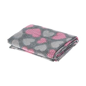 ملحفه آرین مدل روانداز طرح قلب دونفره سایز 170x250 سانتی متر