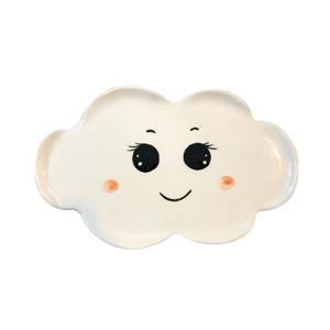 بشقاب سرامیکی مدل ابری