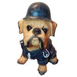 مجسمه مدل سگ سرباز پلیس