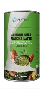 چای ماچا لته قرمز با پودر شیر بادام پپتینا - 50 گرم