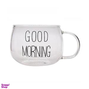 لیوان مدل Good morning-5