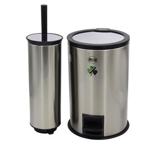 ست سطل و فرچه آکا الکتریک مدل آینه ای کد YP-AYNEI-FB-5L