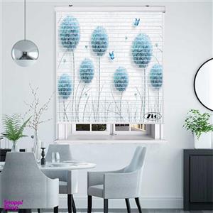پرده زبرا زیو مدل سیلوئت 3D1519 سایز 150x150 سانتی متر