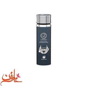 اسپری خوشبو کننده بدن مردانه لاماسو مدل Invectus حجم 200 میلی لیتر