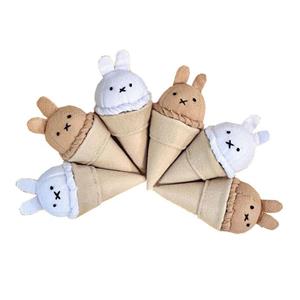 دکوری طرح بستنی مدل خرگوش مجموعه 6 عددی