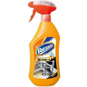 پاک کننده شیرآلات و سینک ظرفشویی رافونه حجم 800 میلی لیتر Rafooneh Tap And Sink Cleaner 800ml