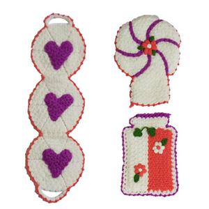 لیف حمام مدل عروس و داماد بسته سه عددی