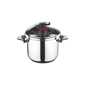 زودپز استیل راسل مدل دلوکس  کد R-156  گنجایش 6 لیتر Rasel Delux R-156 Pressure Cooker 6 Litre