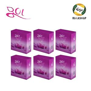پودر موبر گل مدل Re1 وزن 50 گرم مجموعه 6 عددی