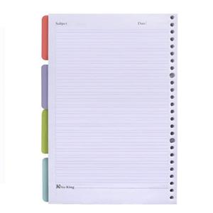 کاغذ کلاسور دو خط کیان کینگ مدل ٢٦ بسته ١٠٠ عددی