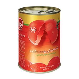 کنسرو گوجه فرنگی پوست کنده روژین تاک مقدار 380 گرم Rojintaak Peeled Tomatoes Paste 380gr 