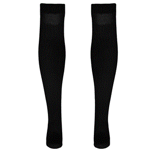 جوراب ورزشی ساق بلند مردانه ماییلدا مدل 4185 رنگ مشکی