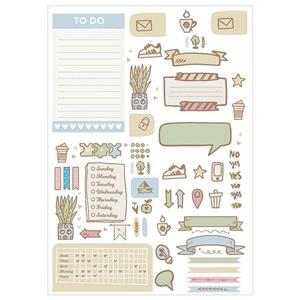 برچسب مدل اسکرپ بوک طرح نوت -