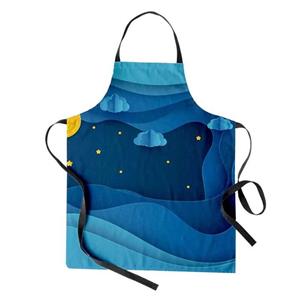 پیش بند آشپزخانه مدوپد طرح اسمان کاغذی مدل mod00665