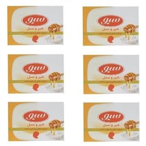 صابون شستشو سیو مدل honey وزن 125 گرم بسته 6 عددی