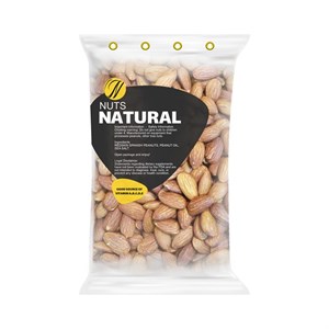 بادام درختی درشت خام نچرال - 500 گرم
