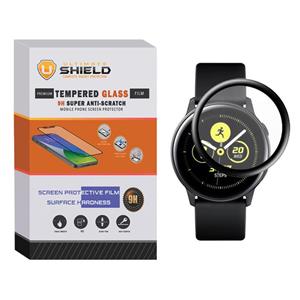 محافظ صفحه نمایش نانو التیمیت شیلد مدل NUL مناسب برای ساعت هوشمند سامسونگ Galaxy Watch Active 44mm Ultimate Shield Nano Screen Protector For Samsung 