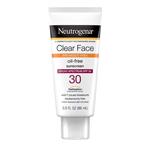 کرم ضد آفتاب نوتروژینا مدل  Clear Face 30 حجم 88 میلی لیتر