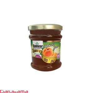 کامور مربای زردآلو کامور بدون قند و رژیمی