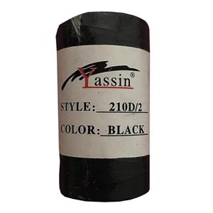 نخ دوخت چرم دوزی یاسین کد 210D/2-BLACK