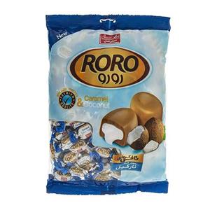 تافی کره ای با کرم نارگیل رورو شیرین عسل - 800 گرم