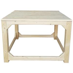 میز کرسی مدل چوبی کد 70x70 -