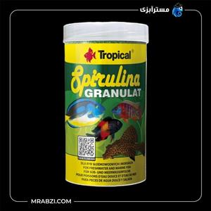 غذای ماهی تروپیکال مدل Spirulina Granulat وزن 110 گرم
