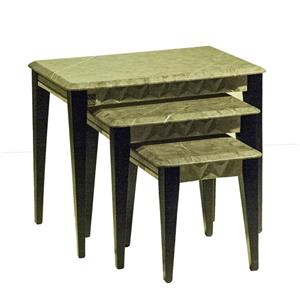 میز عسلی دکورسی مدل ST-305 مجموعه 3 عددی