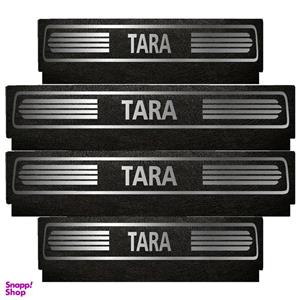 برچسب پارکابی خودرو مهدیار طرح چرم کد pka1051 مناسب برای تارا بسته 4 عددی