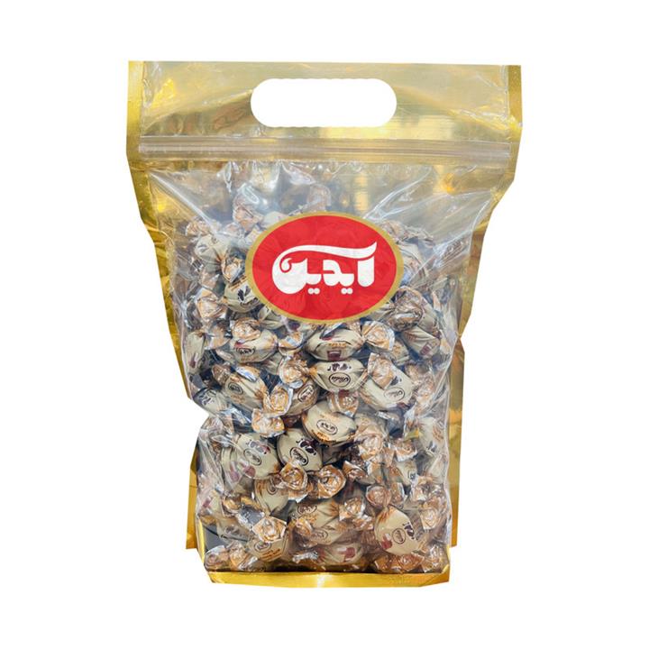 قیمت و خرید تافی کره ای با مغزی شیر عسل آیدین - 1000گرم