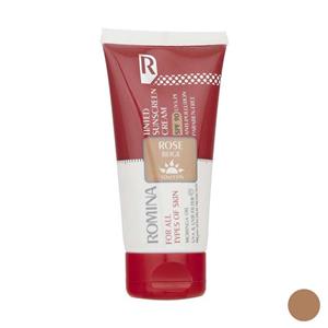 کرم ضد آفتاب رومینا مدل Rose Beige-90 حجم 50 میلی لیتر