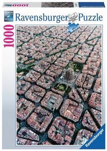 پازل 1000 تکه راونزبرگر مدل Barcelona From Above کد 15187
