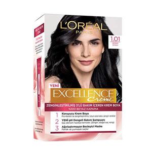 Loreal کیت رنگ موی لورال شماره 1.01 