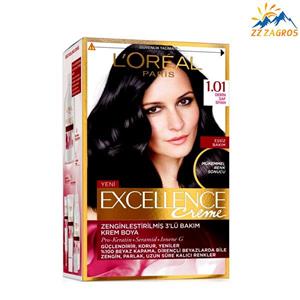 Loreal کیت رنگ موی لورال شماره 1.01 