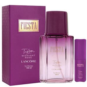 ادو پرفیوم زنانه فیستا مدل Lancome Tresor Midnight Rose حجم 100 میلی لیتر به همراه عطر جیبی زنانه فیستا حجم 15 میلی لیتر