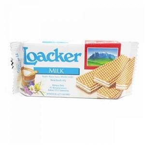 Loacker ویفر کلاسیک 45 گرمی شیر 