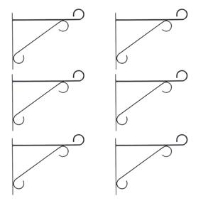 آویز گلدان مدل رز بسته 6 عددی