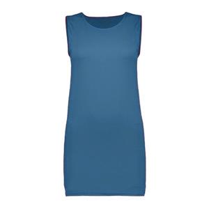 تونیک زنانه مدل آستین حلقه ای کد AS1418 رنگ آبی 