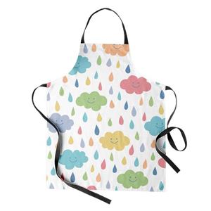 پیش بند آشپزخانه مدوپد طرح باران بهاری مدل PAT00161