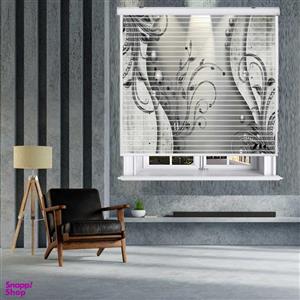 پرده زبرا زیو مدل سیلوئت 3D1518 سایز 150x150 سانتی متر