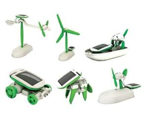 کیت آموزشی ربات 6 در 1 خورشیدی مدل ترکیبی سبز بازی آموزشی ربات 6 در 1 خورشیدی مدل ترکیبی سبز