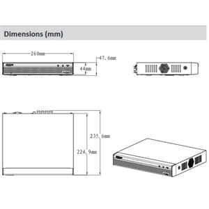 دستگاه DVR هشت کانال داهوا مدل XVR5108HS-s2 Dahua XVR5108HS-s2 8ch HDCVI DVR
