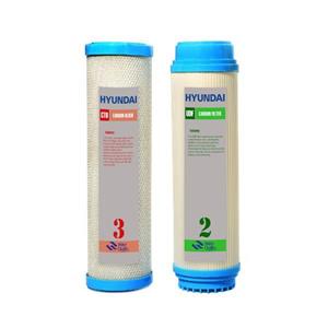 فیلتر دستگاه تصفیه آب هیوندای مدل HU-F2S مجموعه دو عددی