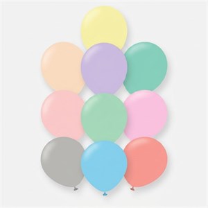 بادکنک سورتک مدل پاستیلی پلاس کد ST68 بسته 10 عددی