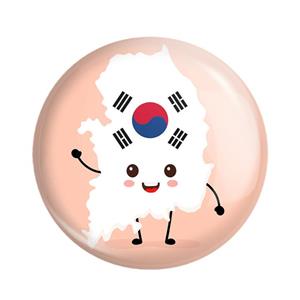 پیکسل خندالو مدل پرچم کره جنوبی کد 20555 